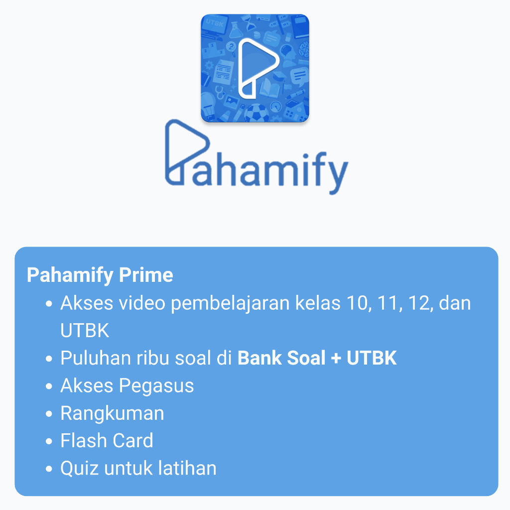 Pahamify Prime Sharing UTBK dan Prime
