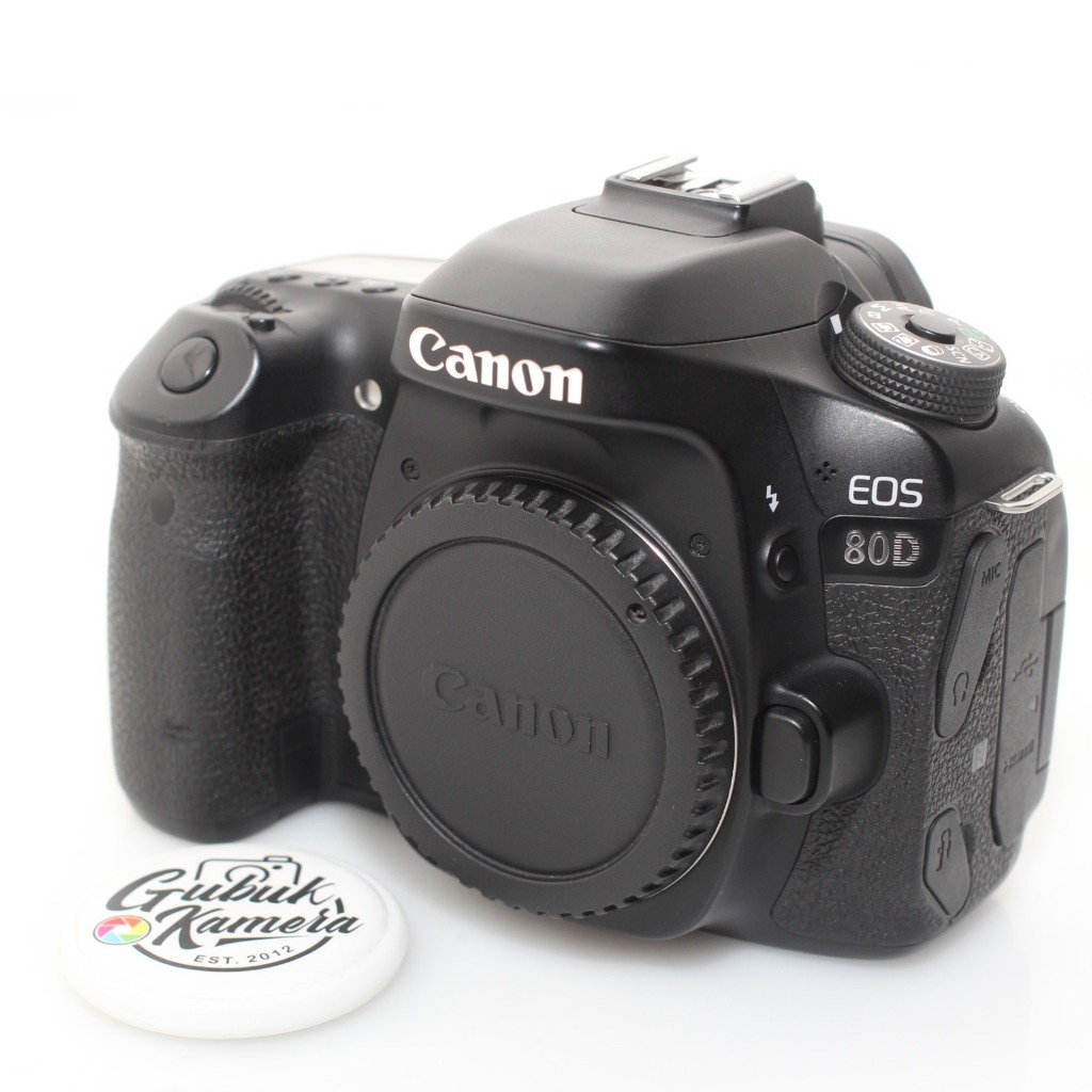 [GUBUKKAMERA] READY STOCK | CANON 80D BODY ONLY (SECOND) NORMAL MULUS MURAH