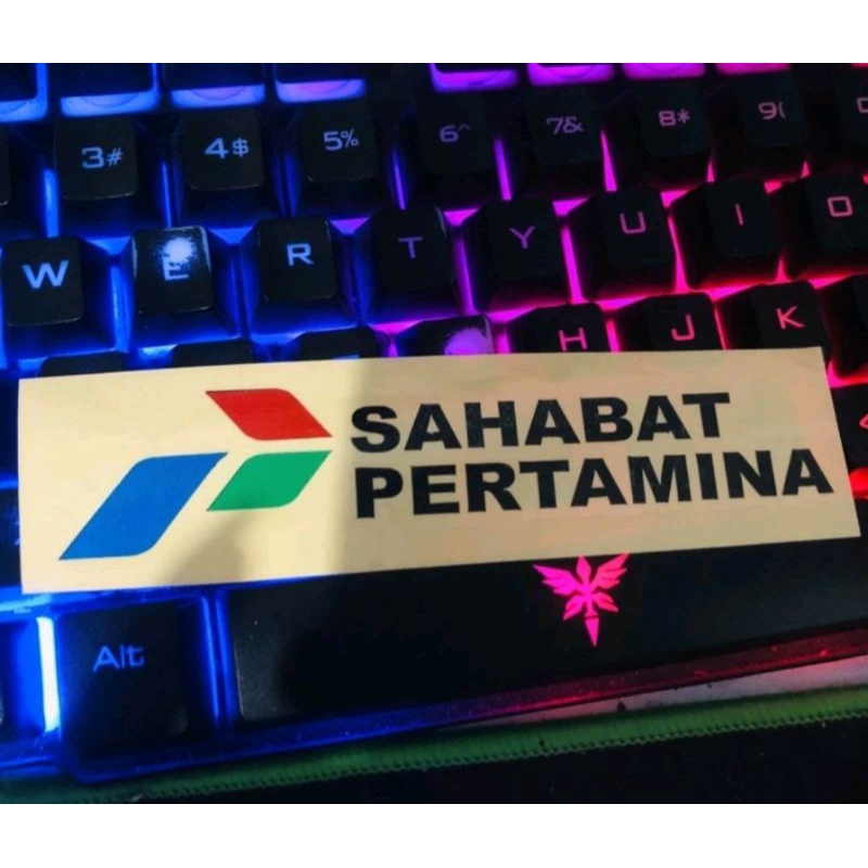 Sticker SAHABAT PERTAMINA Stiker Cutting