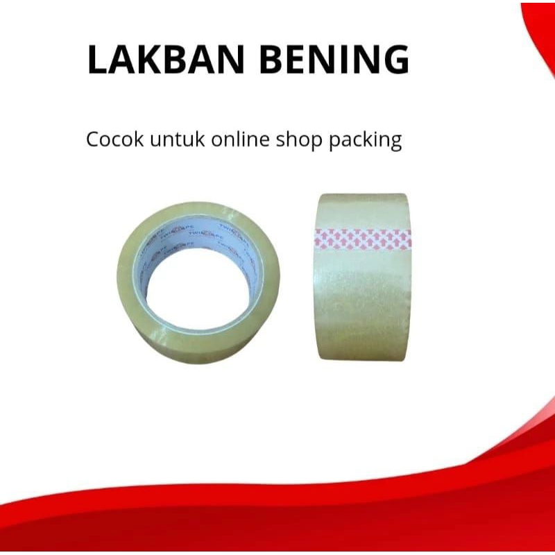 

Lakban Solatip OPP Bening 2 Inch 45mm x 100 Yard Murah