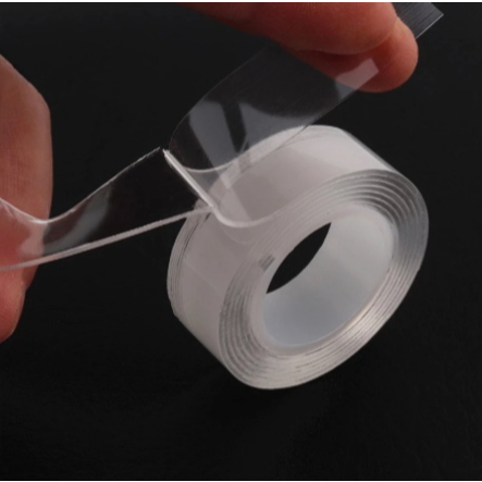 

Double Tape Nano Bening Transparan 1M 3M 5M / Nano Tape Meter
