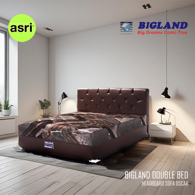 BIGLAND - Springbed Set Double Bed