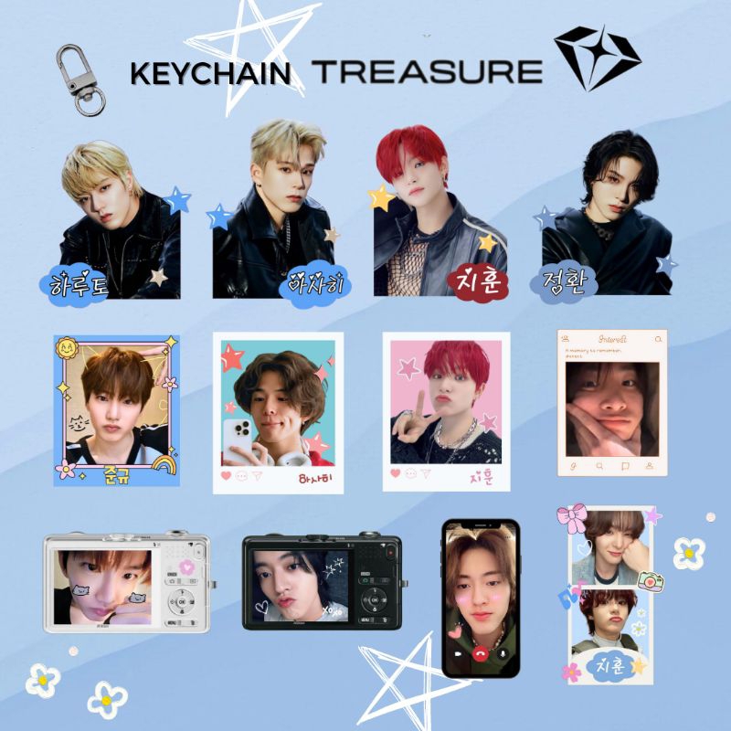 [READY] KEYCHAIN TREASURE KPOP