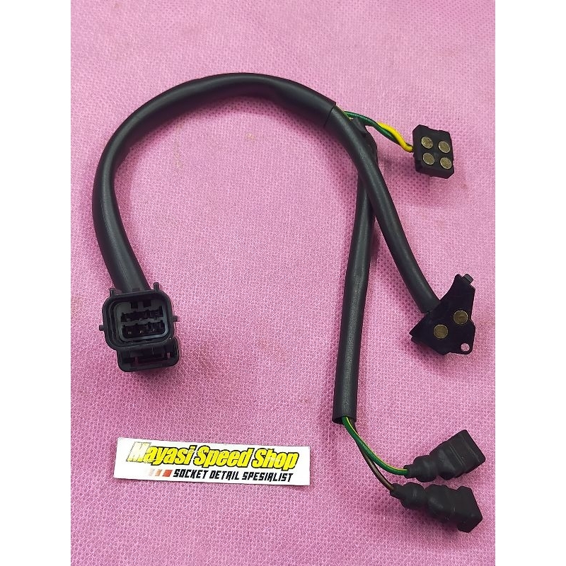 Soket saklar kanan,soket holder kanan New Vario 150,New Vario 125 iss male(cwo) pin 6 waterproof