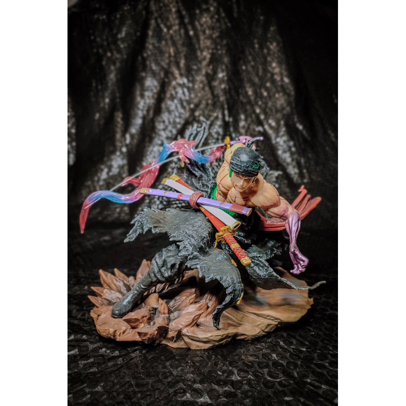 Statue one piece Roronoa Zoro IU studio design Recast