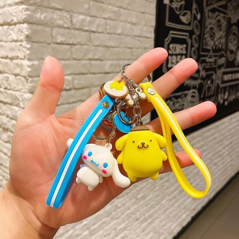 MEGA Gantungan Kunci Karakter  Gantungan Tas Boneka Kartun  Gantungan Aksesoris Tas