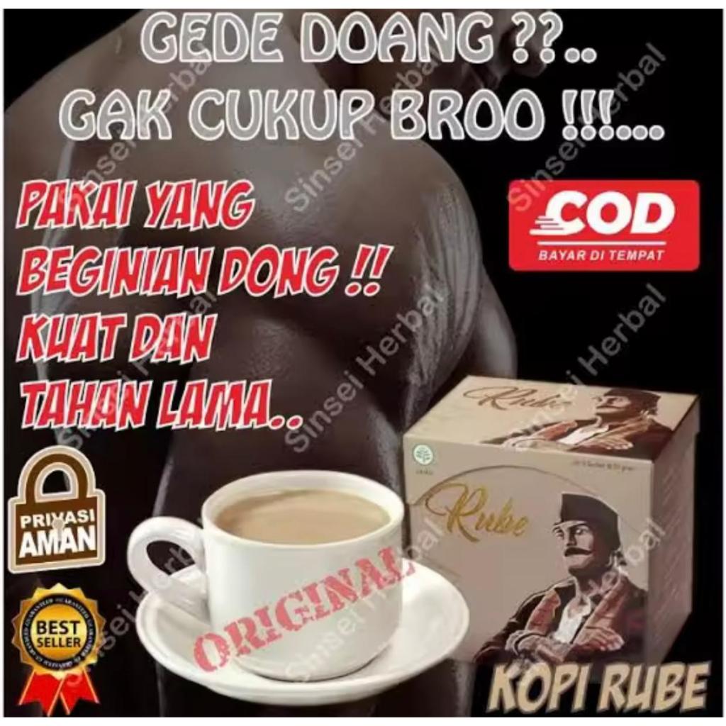 

Kopi Jantan Tahan Lama Asli | Kopi Stamina RUBE Tahan Lama G-Max Coffe Gingseng bukan Robusta Atau Arabika dan Sudah Terdaftar Bpom isi 10 sachet