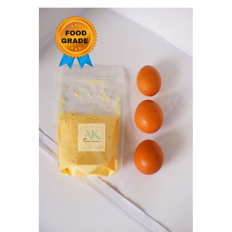 

egg yolk powder/tepung kuning telur 100gram