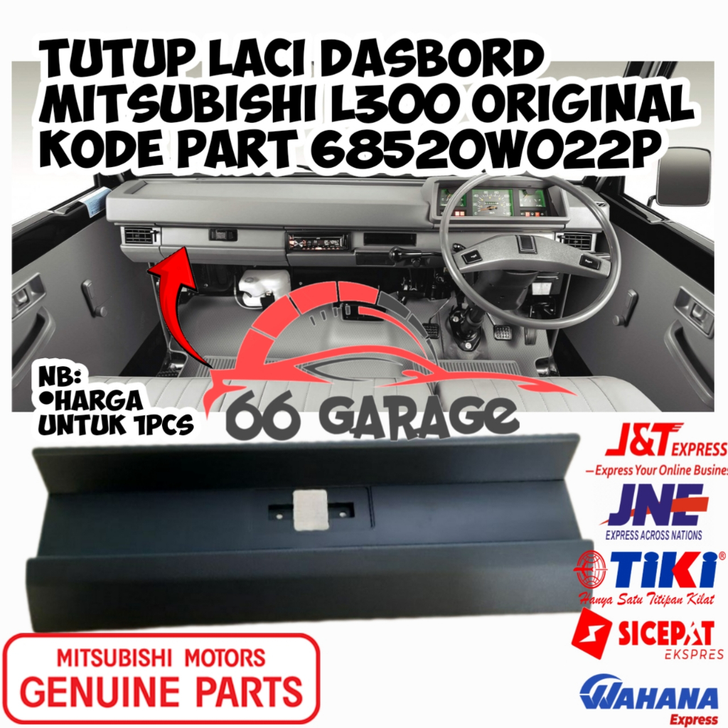 cover tutup laci mobil mitsubishi L300/tutup laci L300/cover tutup laci dashbord L300 original