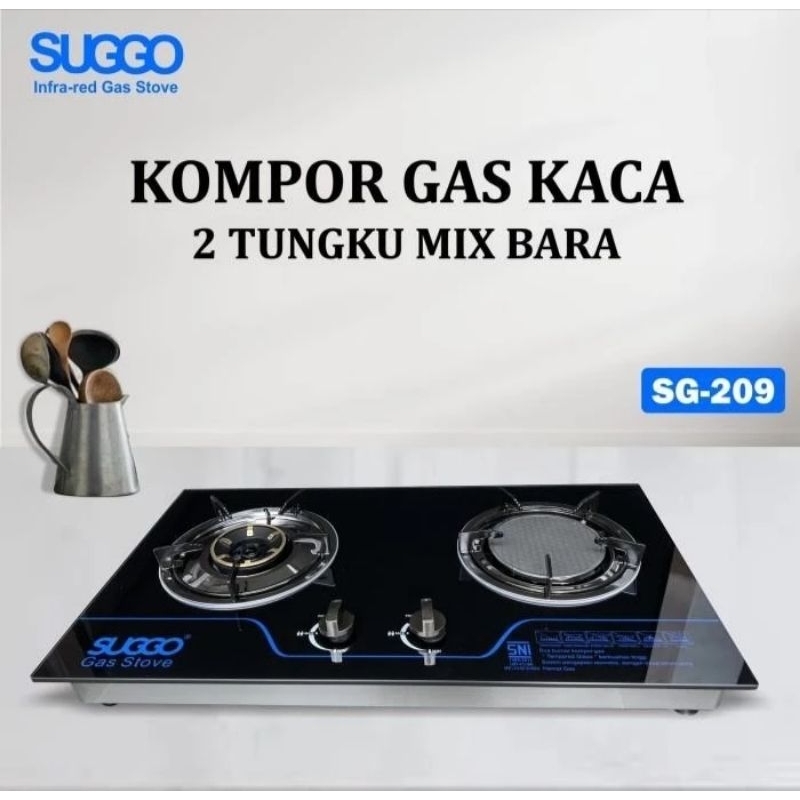 KOMPOR SUGGO 2TUNGKU MIX BARA
