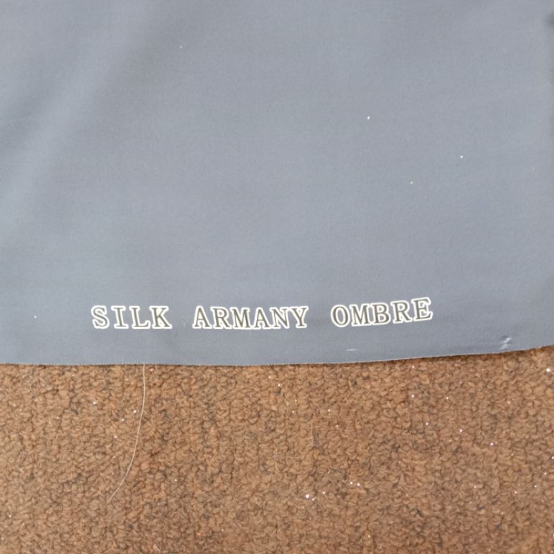 RB2 (COD) Kain Bridesmaid Armani Gradasi Ombre Bahan Gaun, Dress