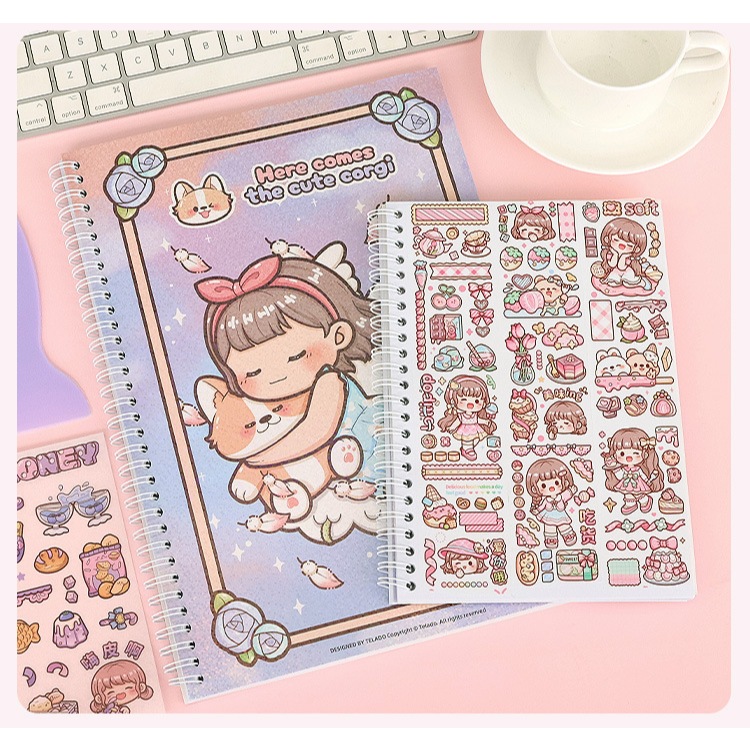 

Buku Tempel Stiker Edisi Dodo Girl with Dog Story Free 1 Lbr Stiker dan Scrap Alat Tempel Stiker Import