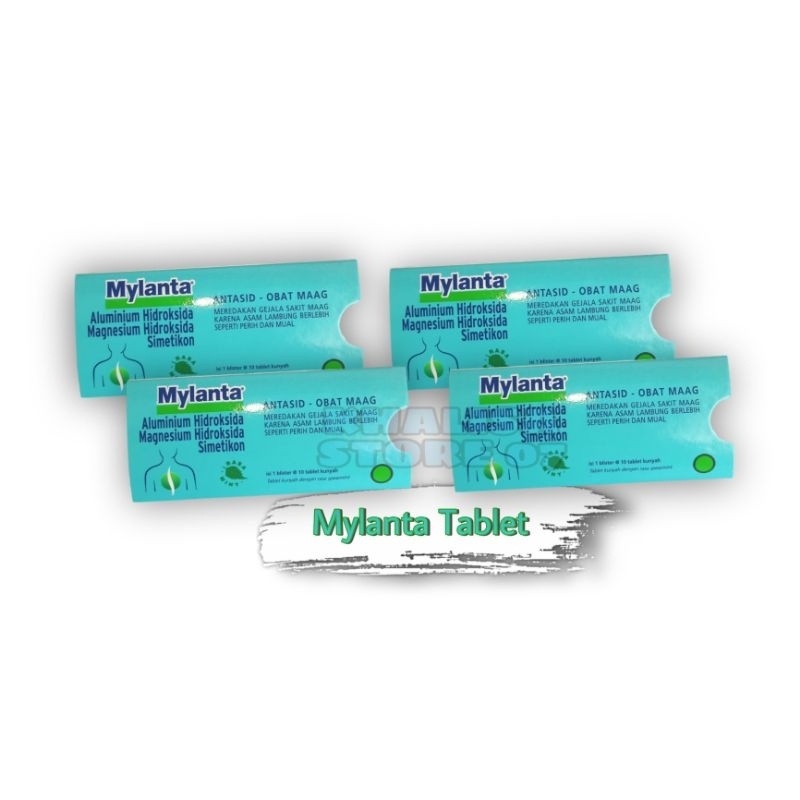 Mylanta Isi 10 Tablet / Mylanta Tablet / Mylanta