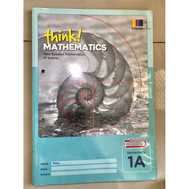 

MATH THINK Mathematics Secondary WORKBOOK 1A grade 7 Cambridge