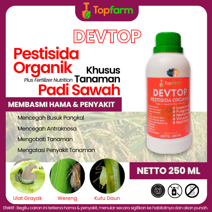 Pestisida Hama Wereng Padi / Pestisida Nabati Untuk Padi / Obat Pestisida Tanaman Padi / Pestisida H