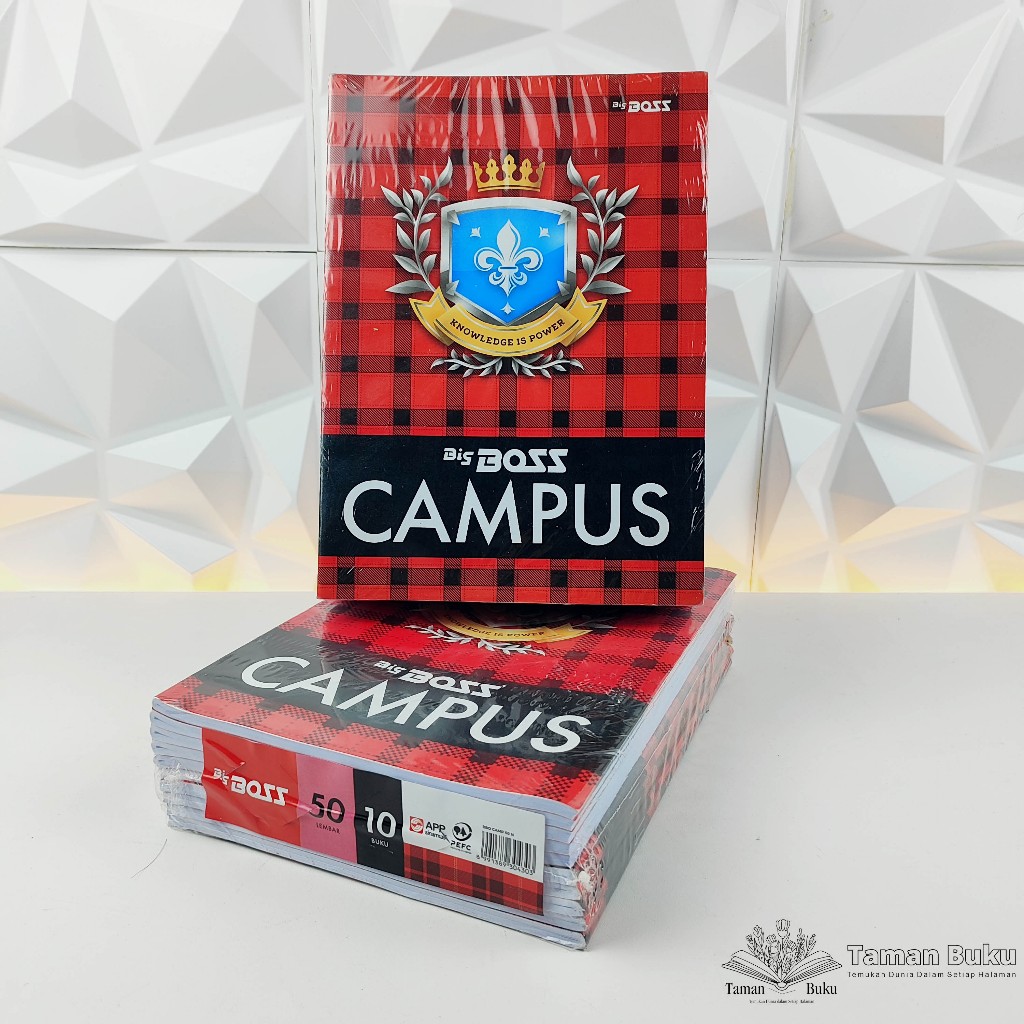 

Buku Tulis Bigboss Campus 1Pak 10 Buku 50 Lembar Buku Sekolah