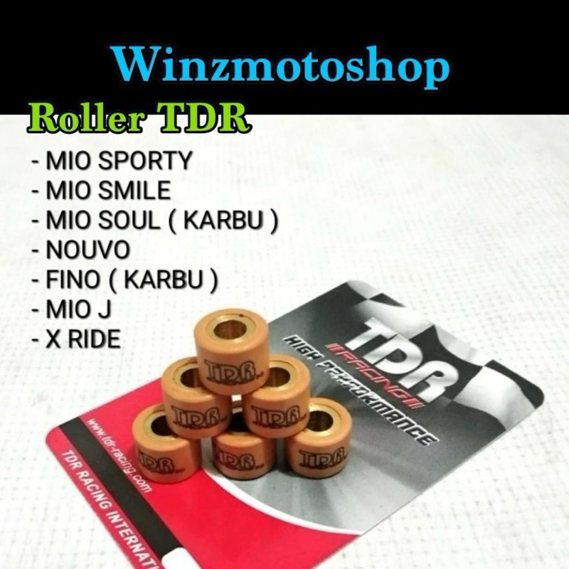 Roller Mio Smile Mio Sporty Fino Mio J TDR ukuran 6 7 8 9 10 11 12 Gram