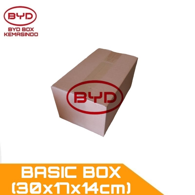 

30x17x14cm Kardus Packing Baru Polos