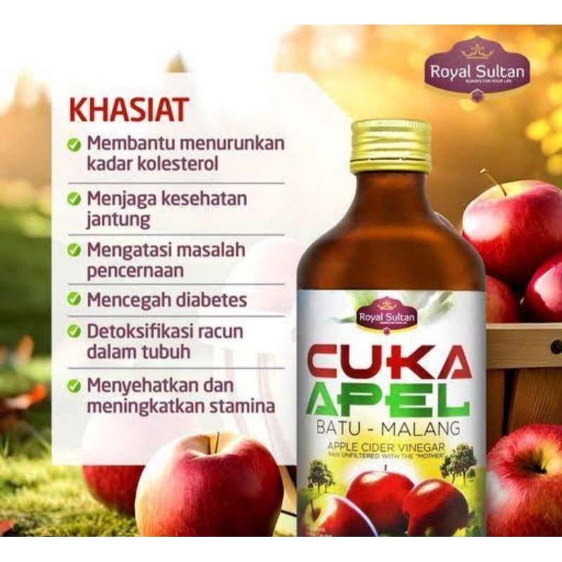 

Cuka Apel Royal Sultan 320Ml