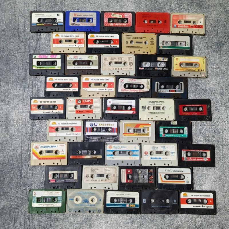 KASET PITA JADUL UNTUK DEKORASI NUANSA VINTAGE JADUL CAFE/KAMAR/STUDIO DLL