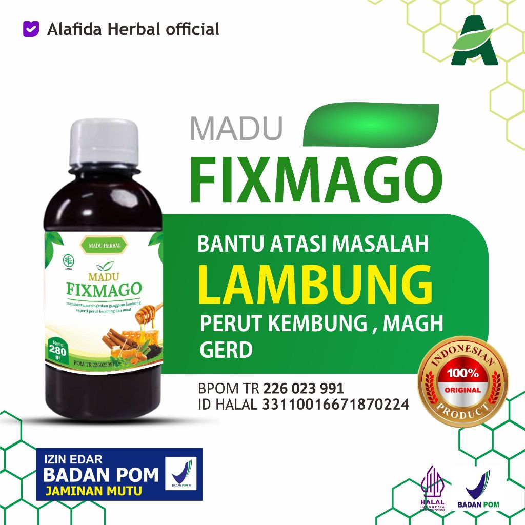 

Madu Fixmago madu herbal gangguan lambung