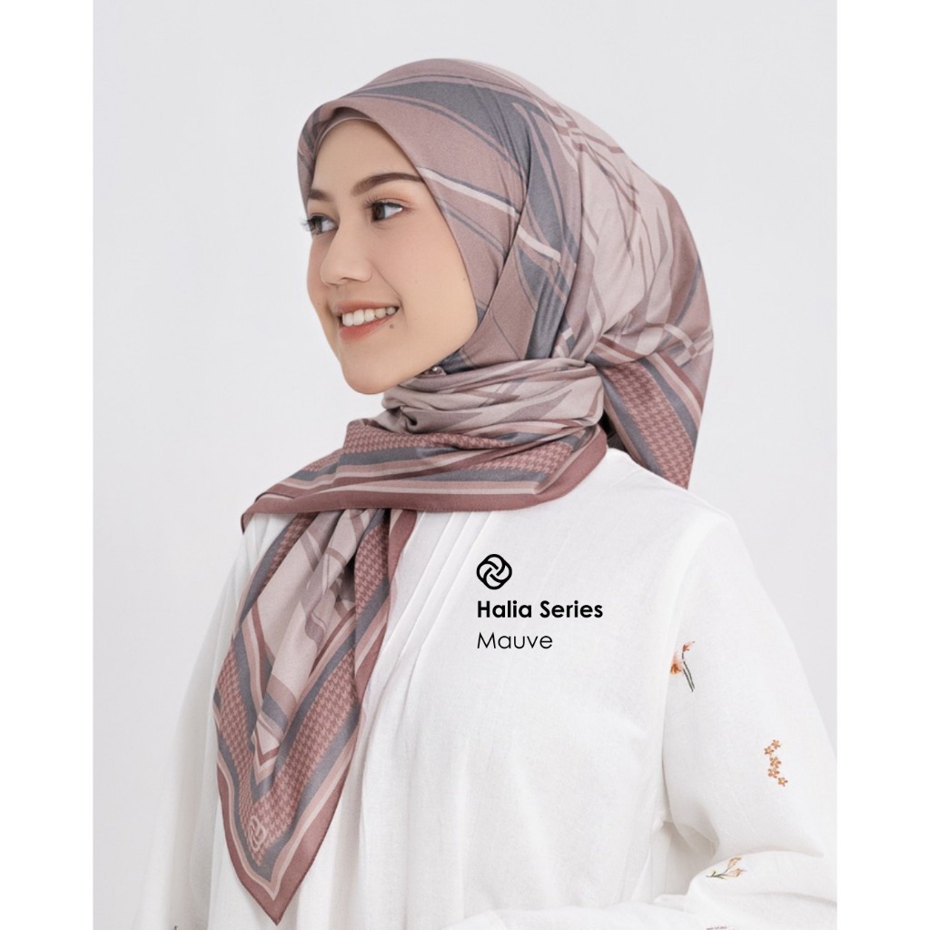 LURISTORE | DEENAY HALIA SERIES ORIGINAL | Kerudung Segi Empat Motif Terbaru