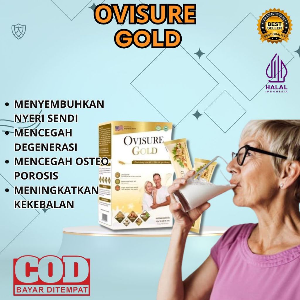 

OVISURE GOLD MILK 100% ORIGINAL ASLI DAN BEST SELLER