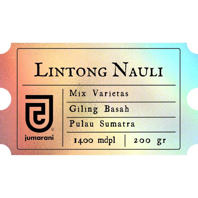 

Kopi Arabika Sumatra Lintong Nauli Giling Basah 200 gram