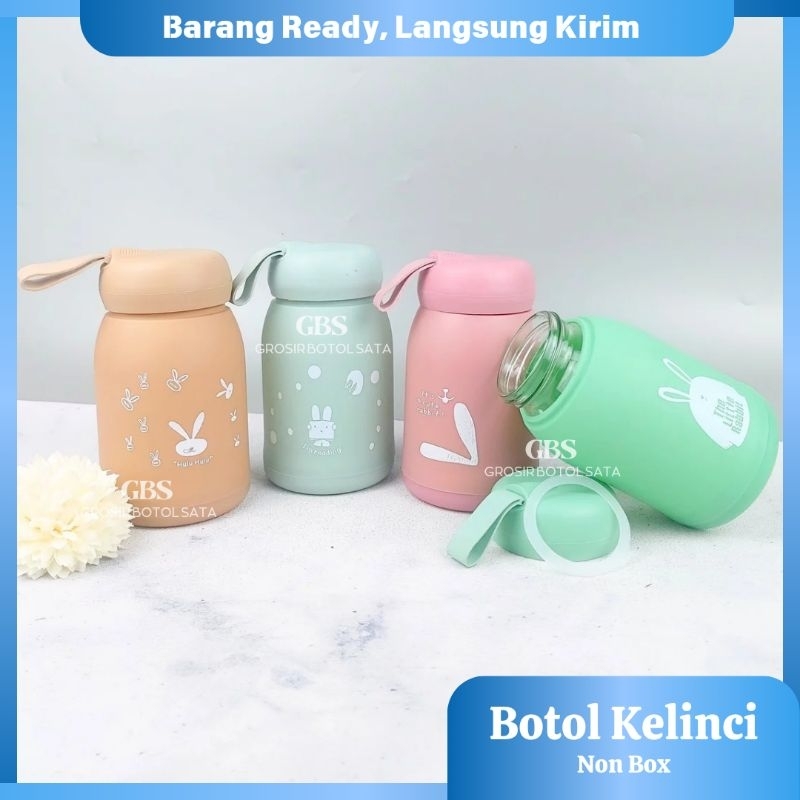 BOTOL KELINCI NON BOX / TUMBLER KELINCI UNTUK ANAK-ANAK / BOTOL RABBIT NON BOX