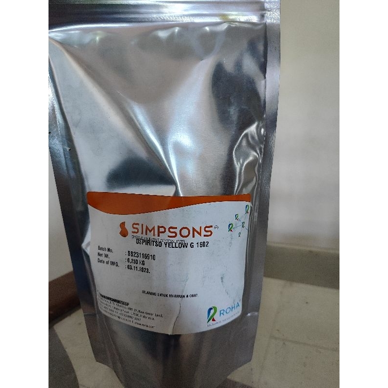 

pewarna minyak simson G 1602 (Kuning)