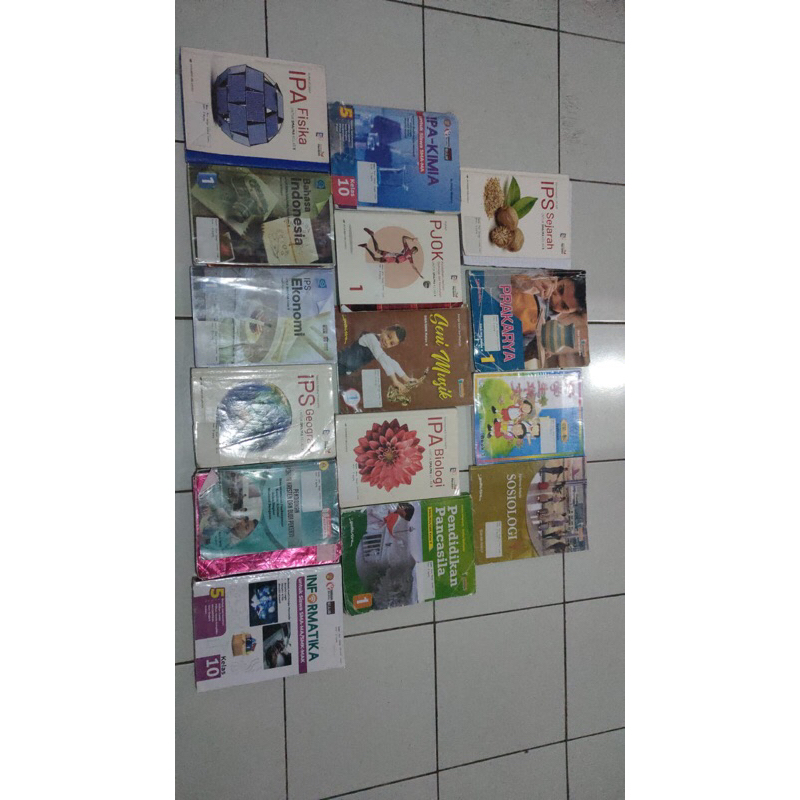BUKU BEKAS/PRELOVED BAHASA INDONESIA EKONOMI KELAS 10/X SMA KURIKULUM MERDEKA PENERBIT GRAFINDO
