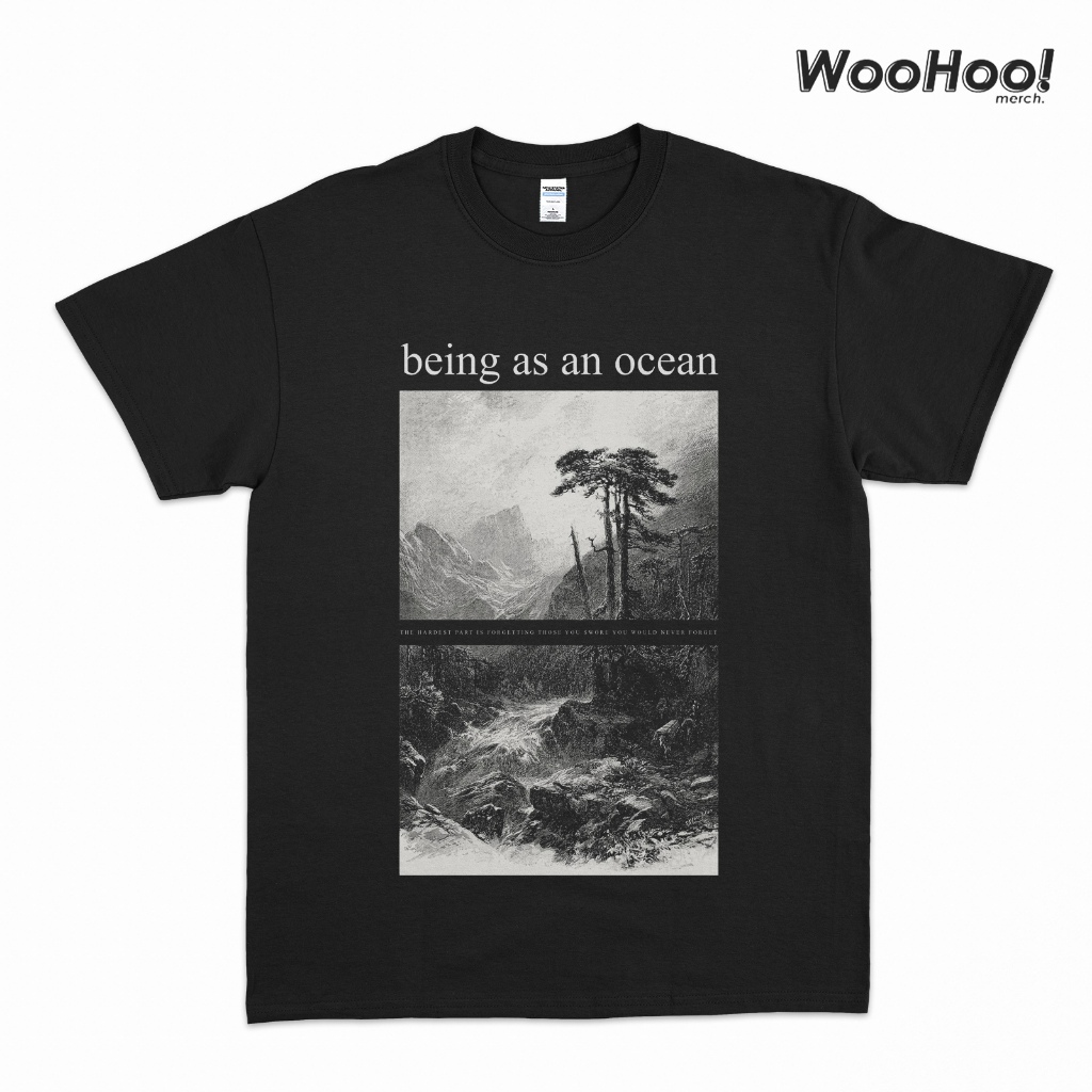 Original KAOS BAND BEING AS AN OCEAN - POSTER ARTWORK Unisex Tee