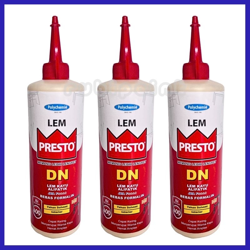 Lem Presto DN Lem Kayu Lem Putih 600gr