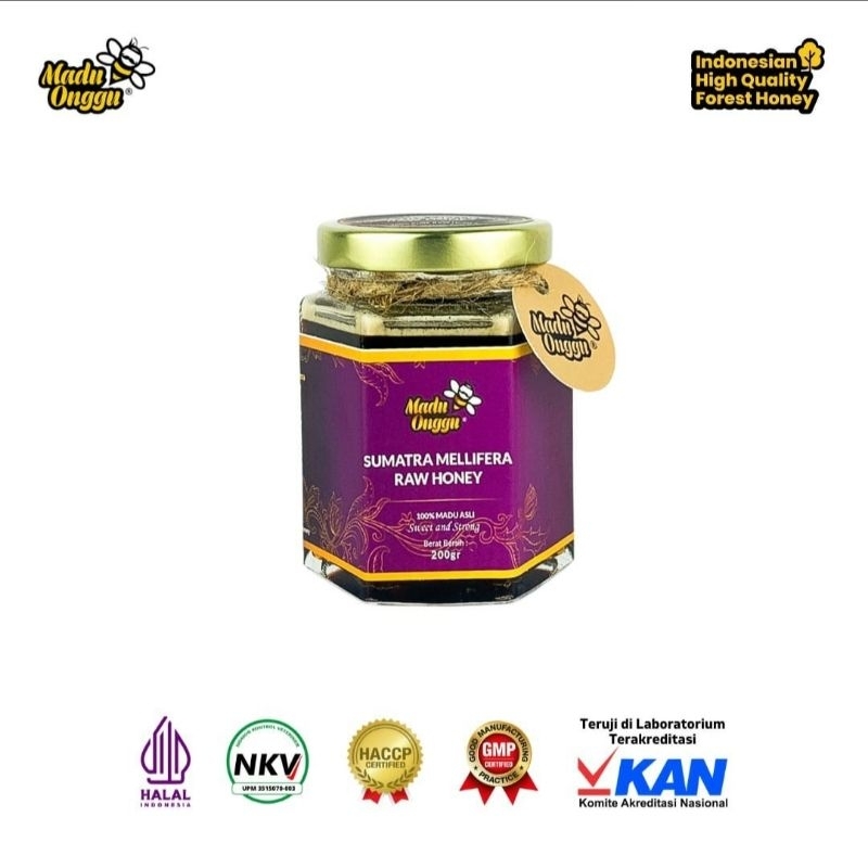 

Madu Sumatra Mellifera Raw Honey 80gr 200gr 325gr