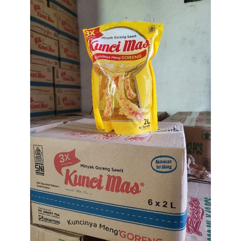 

Minyak Goreng Kunci Mas 1 karton