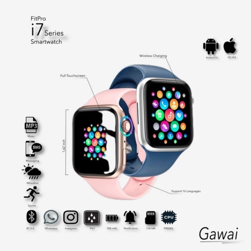 GAWAI Smartwatch 7 Series i7 Smartwatch