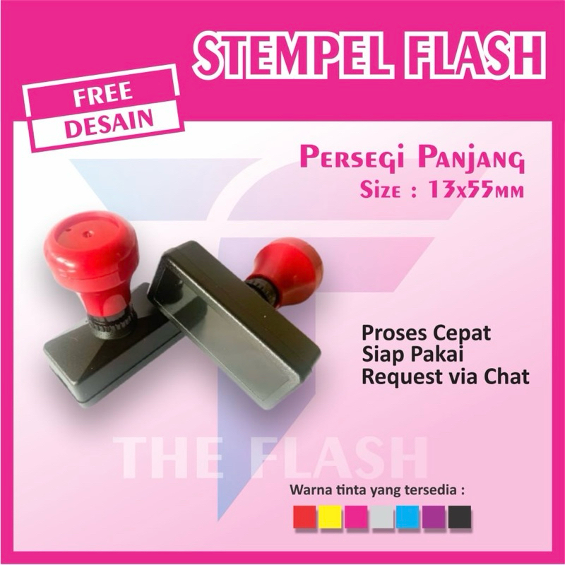 

STEMPEL FLASH PERSEGI PANJANG|KOTAK |FREE DESAIN|BEBAS WARNA|MURAH|BUAT KANTOR|CUSTOM