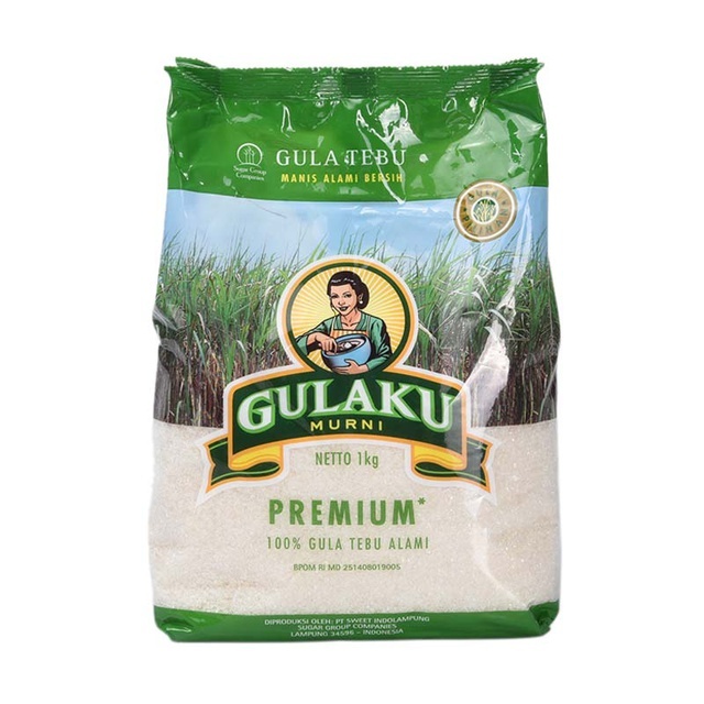 

Gulaku Gula Tebu dus 1kg x 24 | Gula Pasir Putih Gulaku 1 Dus