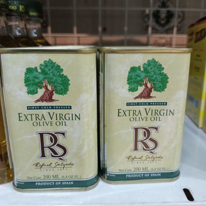 

Minyak Zaitun Extra Virgin Olive Oil RS Rafael Salgado 200ml Kemasan Kaleng