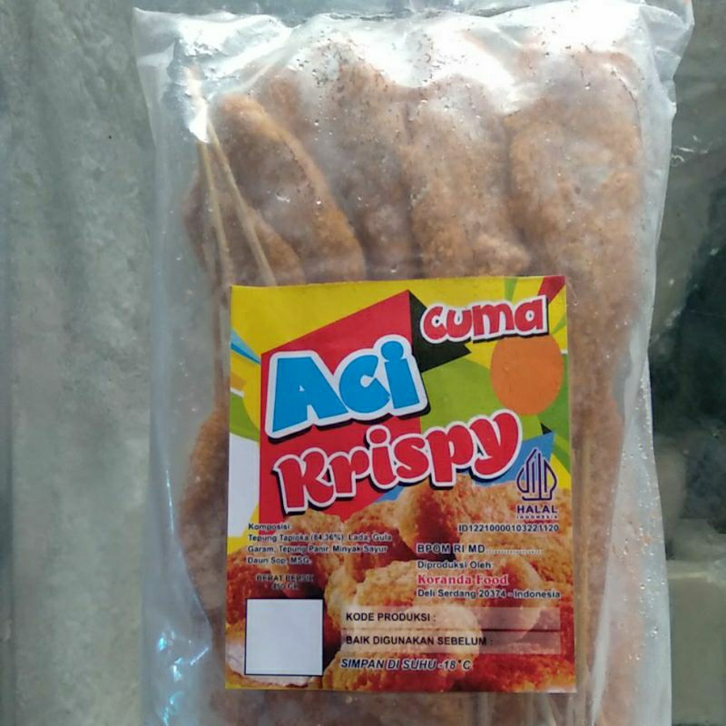 

koranda food aci crispy/lidah crispy