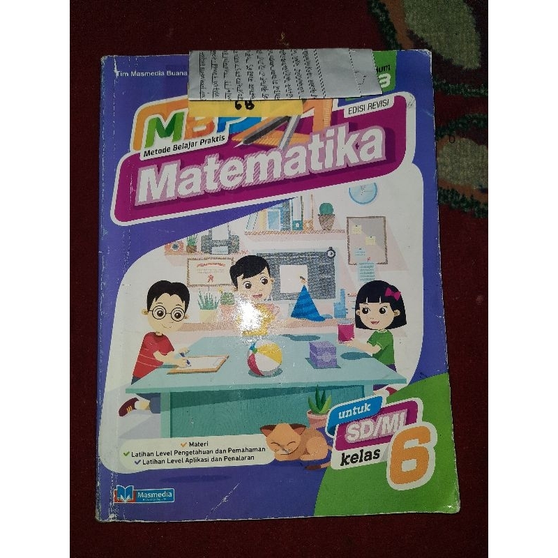 

Buku matematika kls 6 masmedia second
