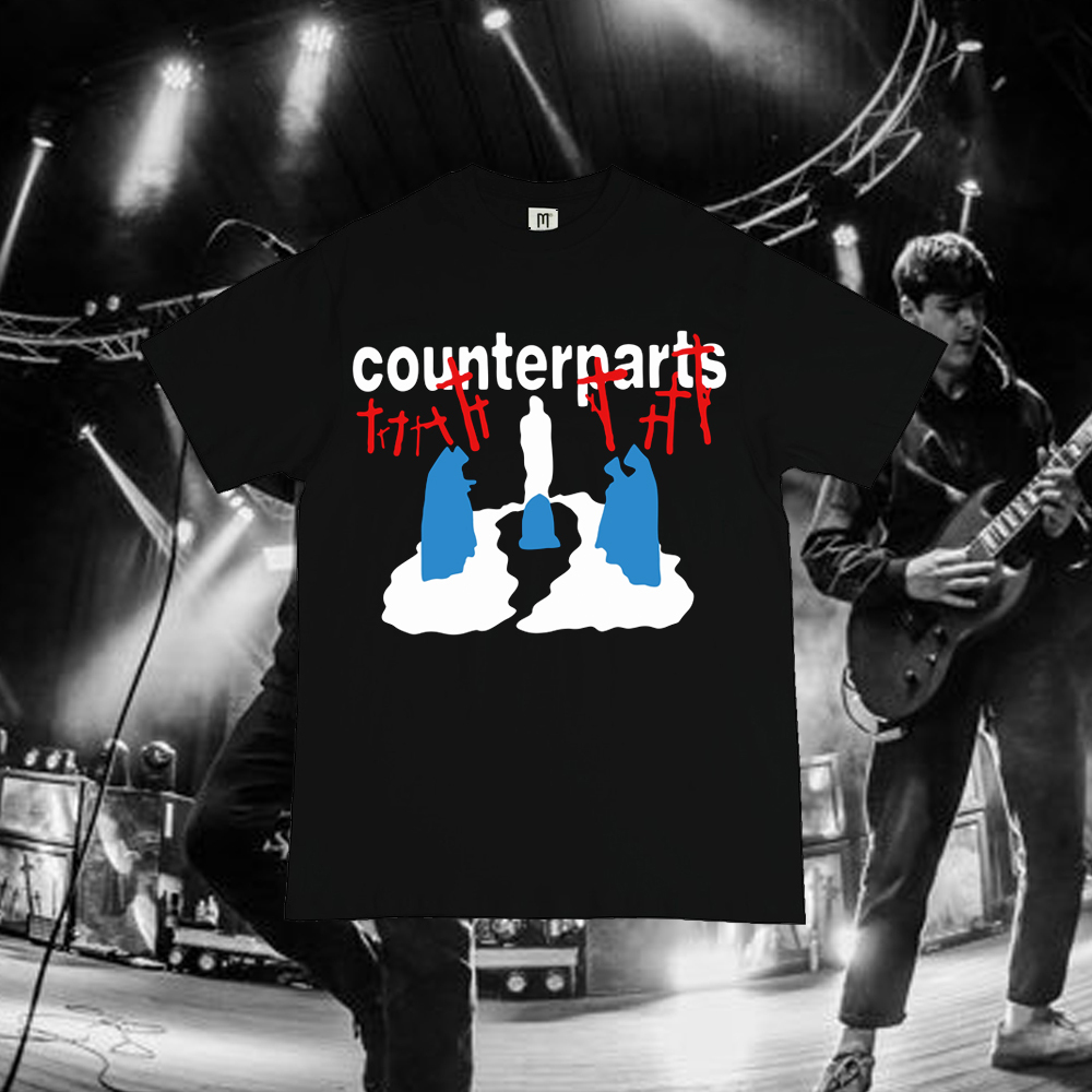 KAOS BAND COUNTERPARTS / TSHIRT MUSIC / HARDCORE / PUNK