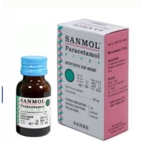 Sanmol drop obat demam bayi