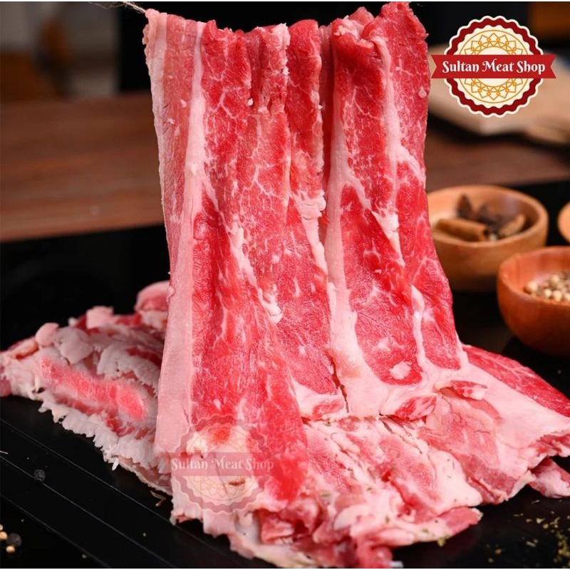 

Slice Lamb Leg Boneless Domba Muda Import Australi