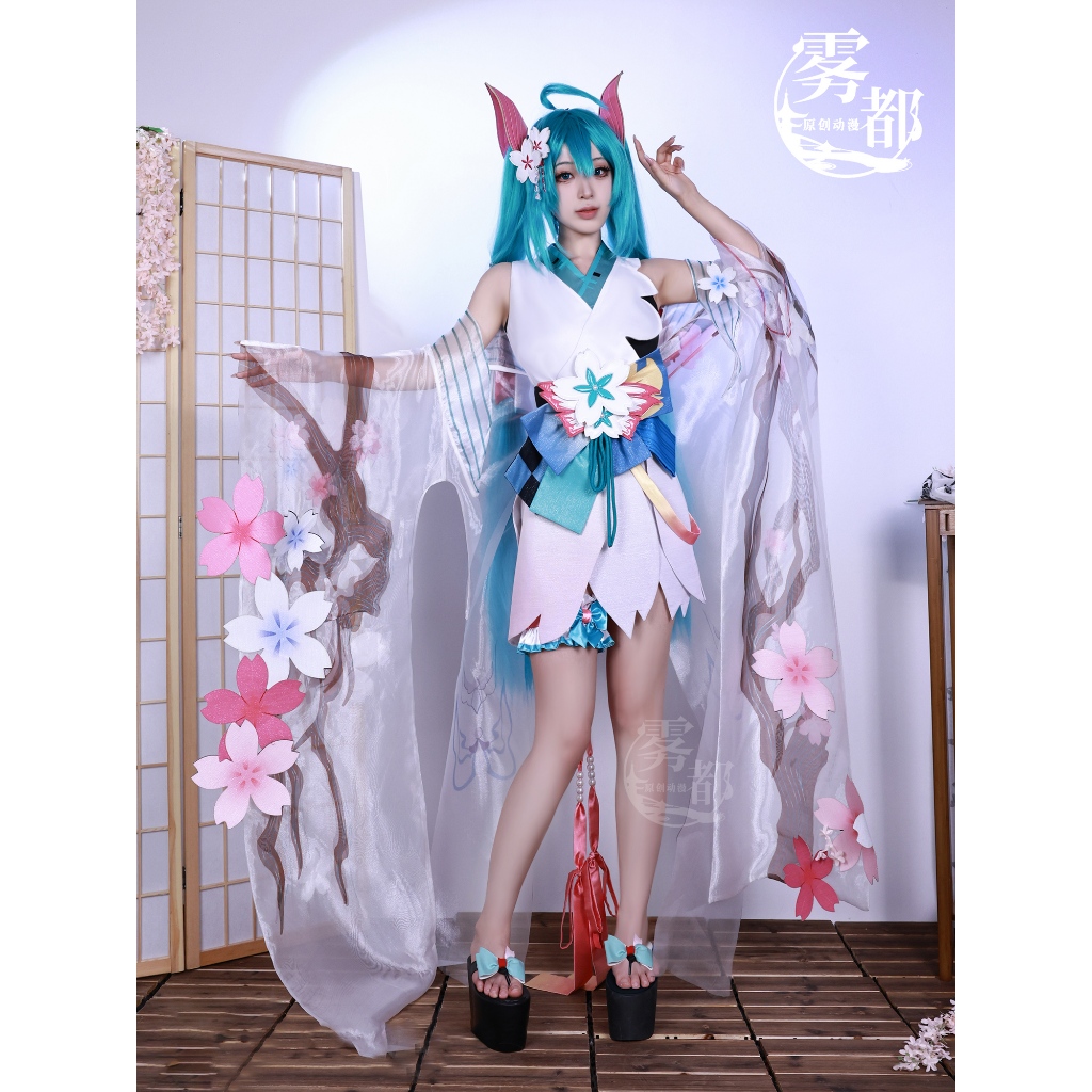 【wudu】 Onmyoji cosplay Hatsune Miku (Onmyoji Collab) cosplay costume