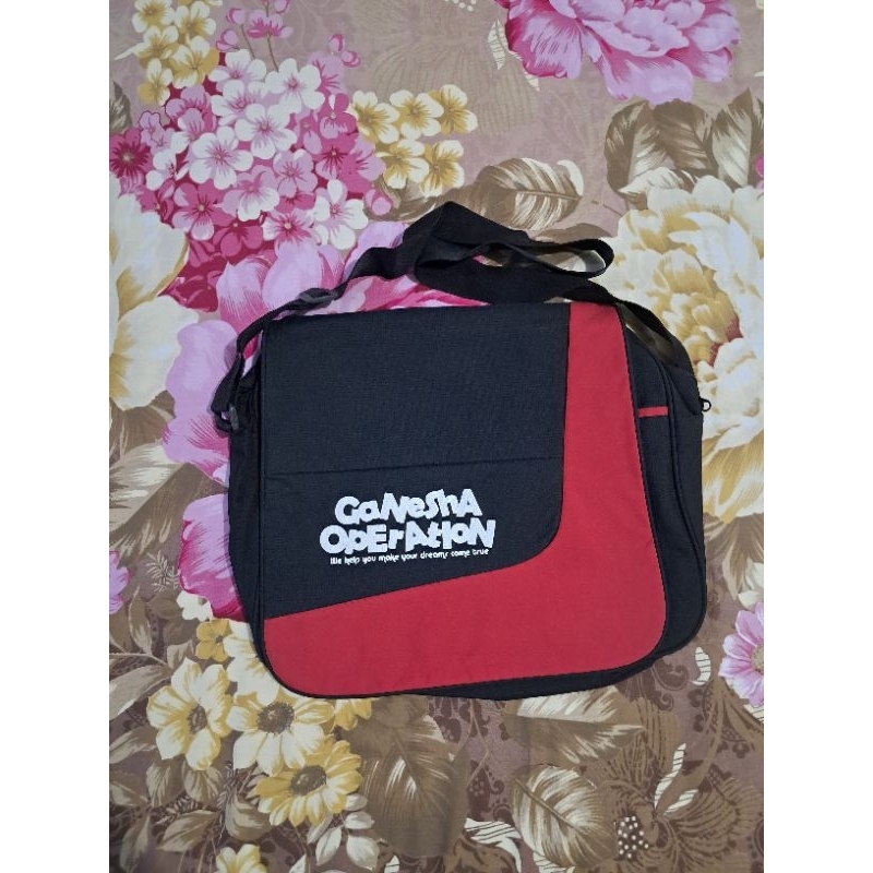 Tas selempang bimbel GO Ganesha Operation