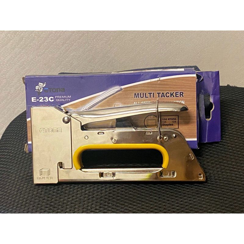 

Gun Tacker/ Staples Etona E 23/ Steples Etona E23/ tembakan rapide r23 rapid r23 tembakan jilid