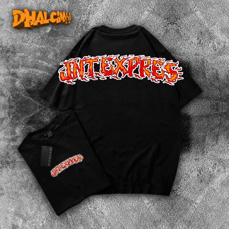 KAOS DISTRO JNT EXPRES FUL COTTON 24S, KAOS JNT EXPRES NEW DESAIN, TSHIRT JNT EXPRES