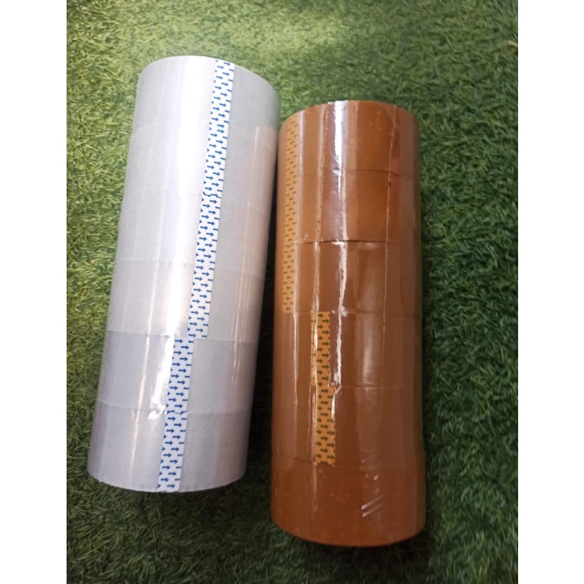 

Lakban Bening Coklat 45mm x 9Yard 6 Roll KODE W5U4