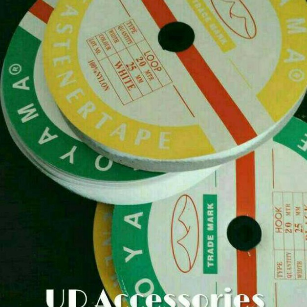 

KODE Q8L4 Perekat nylon tape velcro 1 25cm 2meter